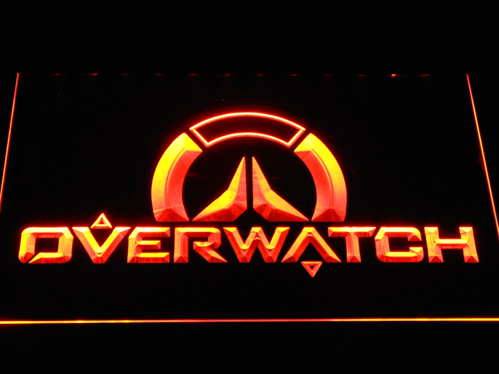 Overwatch LED Neon Sign USB - Orange - TheLedHeroes