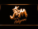 Jem and the Holograms LED Neon Sign Electrical - Orange - TheLedHeroes