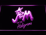 Jem and the Holograms LED Neon Sign Electrical - Purple - TheLedHeroes