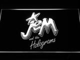 Jem and the Holograms LED Neon Sign Electrical - White - TheLedHeroes