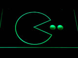 Pac-Man Logo LED Neon Sign USB - Green - TheLedHeroes