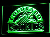Colorado Rockies LED Neon Sign USB - Green - TheLedHeroes