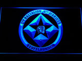 3rd Battalion 6th Marines LED Neon Sign USB - Blue - TheLedHeroes