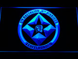 FREE 3rd Battalion 6th Marines LED Sign - Blue - TheLedHeroes