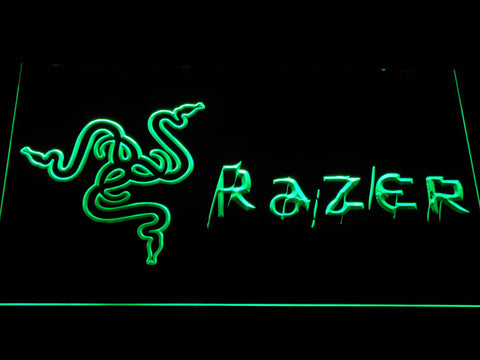 FREE Razer LED Sign - Green - TheLedHeroes