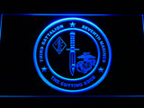 FREE 3rd Battalion 7th Marines LED Sign - Blue - TheLedHeroes