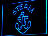 Steam Beer LED Neon Sign USB - Blue - TheLedHeroes