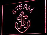 Steam Beer LED Neon Sign USB - Red - TheLedHeroes
