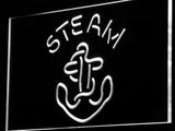 Steam Beer LED Neon Sign Electrical - White - TheLedHeroes