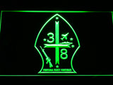 FREE 3rd Battalion 8th Marines LED Sign - Green - TheLedHeroes