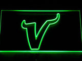 Minnesota Vikings V LED Neon Sign Electrical - Green - TheLedHeroes