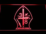 FREE 3rd Battalion 8th Marines LED Sign - Red - TheLedHeroes