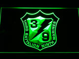 FREE 3rd Battalion 9th Marines LED Sign - Green - TheLedHeroes