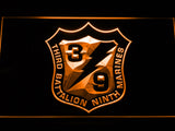 FREE 3rd Battalion 9th Marines LED Sign - Orange - TheLedHeroes