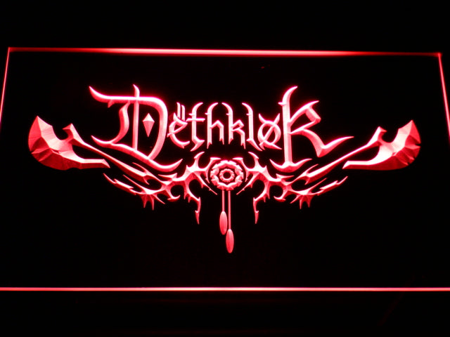 FREE Dethklok LED Sign - Red - TheLedHeroes