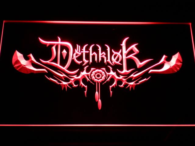 Dethklok LED Neon Sign Electrical - Red - TheLedHeroes