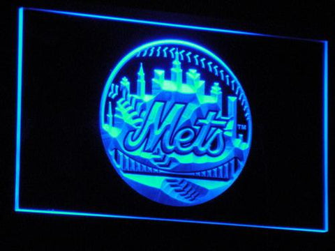 New York Mets (2) LED Neon Sign USB - Blue - TheLedHeroes