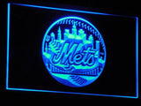 New York Mets (2) LED Neon Sign Electrical - Blue - TheLedHeroes