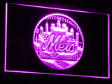 FREE New York Mets (2) LED Sign - Purple - TheLedHeroes