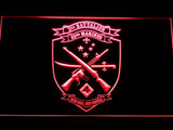 3rd Battalion 23rd Marines LED Neon Sign Electrical - Red - TheLedHeroes