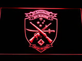 FREE 3rd Battalion 23rd Marines LED Sign - Red - TheLedHeroes