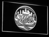 New York Mets (2) LED Neon Sign USB - White - TheLedHeroes