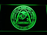 FREE 3rd Battalion 24th Marines LED Sign - Green - TheLedHeroes