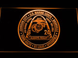 3rd Battalion 24th Marines LED Neon Sign Electrical - Orange - TheLedHeroes