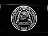 FREE 3rd Battalion 24th Marines LED Sign - White - TheLedHeroes