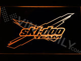 Ski-doo Team LED Neon Sign Electrical - Orange - TheLedHeroes
