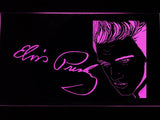 Elvis Presley Signature LED Neon Sign Electrical - Purple - TheLedHeroes
