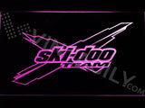Ski-doo Team LED Neon Sign Electrical - Purple - TheLedHeroes