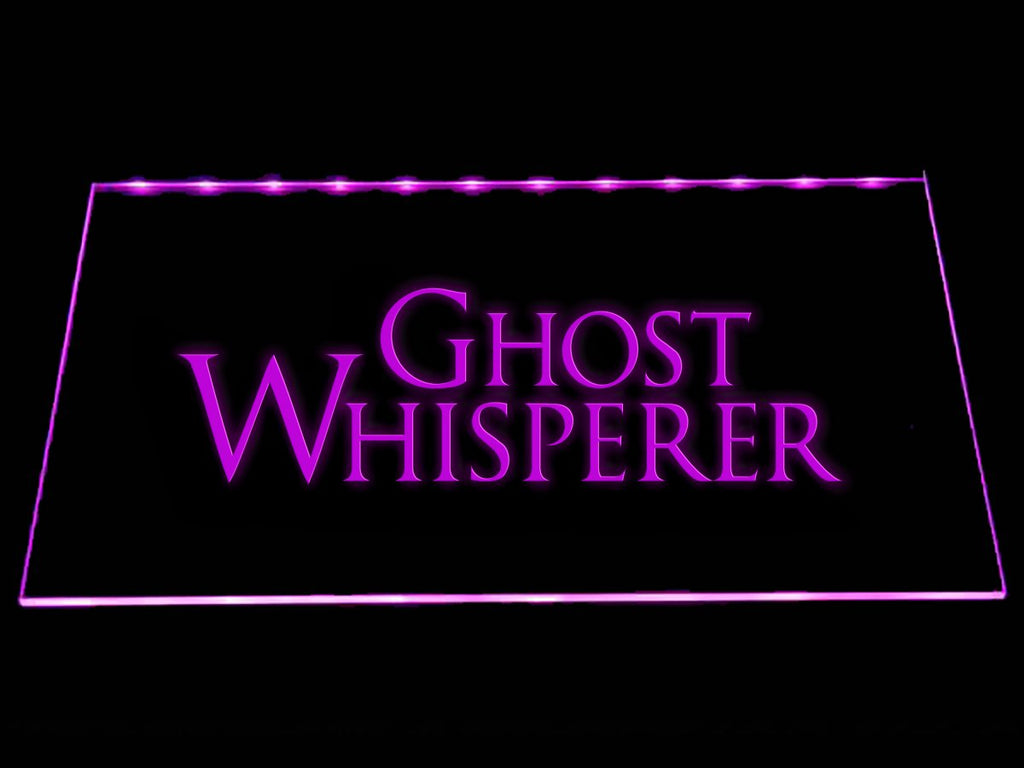 Ghost Whisperer LED Neon Sign Electrical - Purple - TheLedHeroes