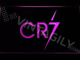 CR7 LED Neon Sign Electrical - Purple - TheLedHeroes