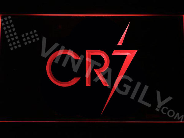 CR7 LED Sign - Red - TheLedHeroes