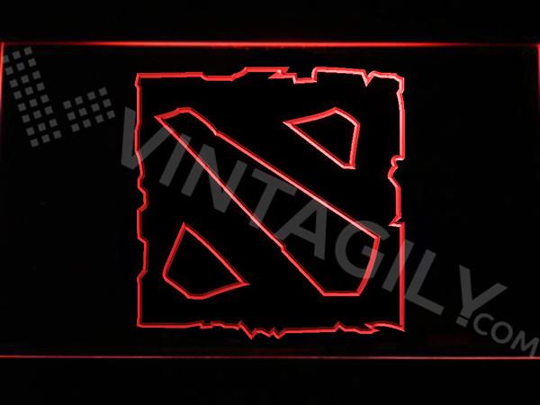 Dota 2 LED Neon Sign USB - Red - TheLedHeroes