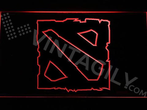 Dota 2 LED Neon Sign USB - Red - TheLedHeroes