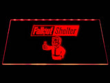 Fallout Shelter (2) LED Sign - Red - TheLedHeroes