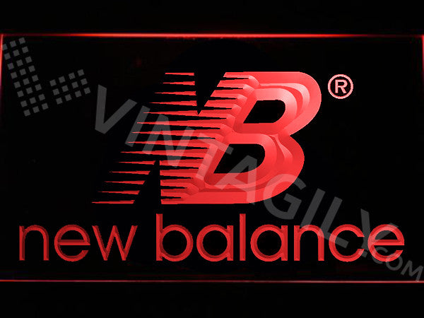 FREE New Balance LED Sign - Red - TheLedHeroes