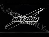 Ski-doo Team LED Neon Sign USB - White - TheLedHeroes