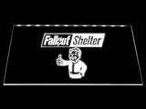 Fallout Shelter (2) LED Neon Sign Electrical - White - TheLedHeroes