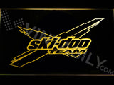 Ski-doo Team LED Sign - Yellow - TheLedHeroes