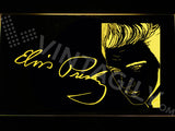 Elvis Presley Signature LED Sign - Yellow - TheLedHeroes