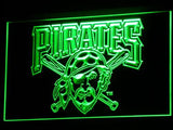 Pittsburgh Pirates (2) LED Neon Sign Electrical - Green - TheLedHeroes