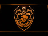 FREE 3rd Battalion 25th Marines LED Sign - Orange - TheLedHeroes