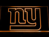 New York Giants (2) LED Neon Sign Electrical - Orange - TheLedHeroes