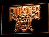Pittsburgh Pirates (2) LED Neon Sign Electrical - Orange - TheLedHeroes