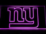 New York Giants (2) LED Neon Sign Electrical - Purple - TheLedHeroes