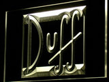 Duff LED Neon Sign Electrical - Yellow - TheLedHeroes