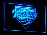 San Diego Padres (2) LED Neon Sign USB - Blue - TheLedHeroes